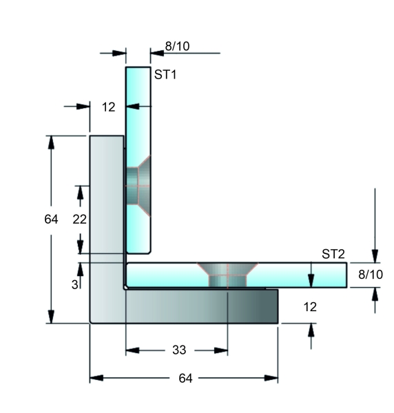 Winkelverbinder Nivello+ Art.-Nr. 46194ff